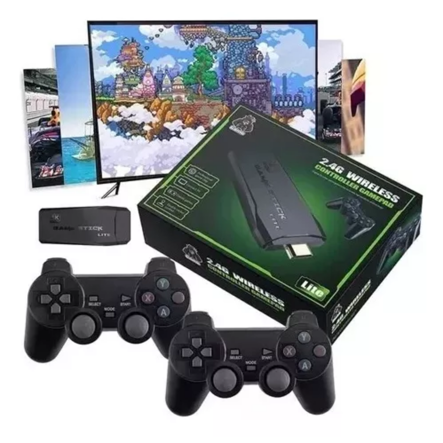 Consola retro M8 / +2.500 Juegos clásicos