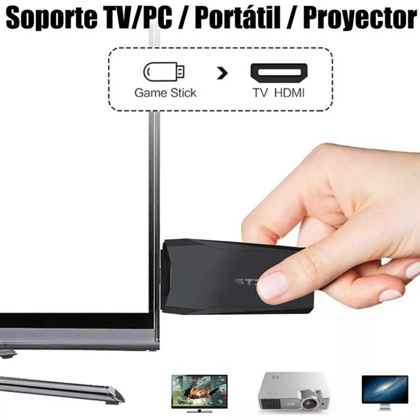 Consola retro M8 / +2.500 Juegos clásicos